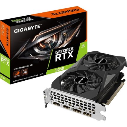 Gigabyte GeForce RTX 3050 WINDFORCE OC V2 6GB GDDR6 1477 MHz Tarjeta Gráfica