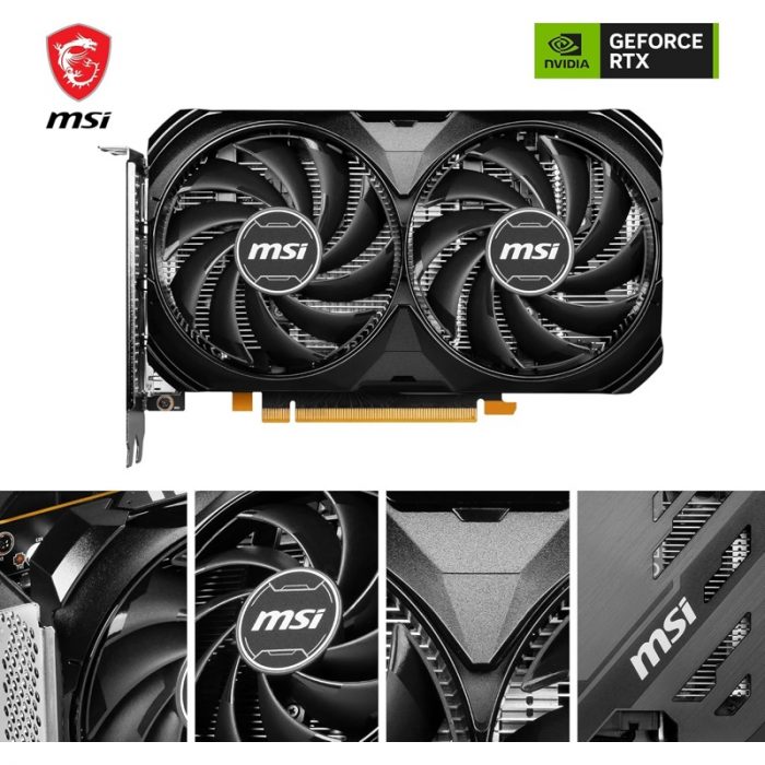 MSI GeForce RTX 4060 8GB GDDR6 Tarjeta Gráfica - Imagen 8