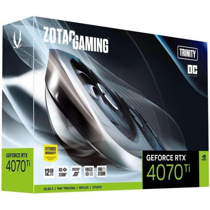 ZOTAC GeForce RTX 4070 Ti Trinity OC 12GB GDDR6X Tarjeta Gráfica - Imagen 4