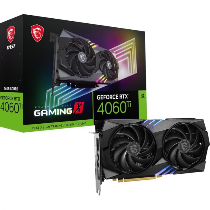 MSI GeForce RTX 4060 Ti 16GB GDDR6 Tarjeta Gráfica - Imagen 1