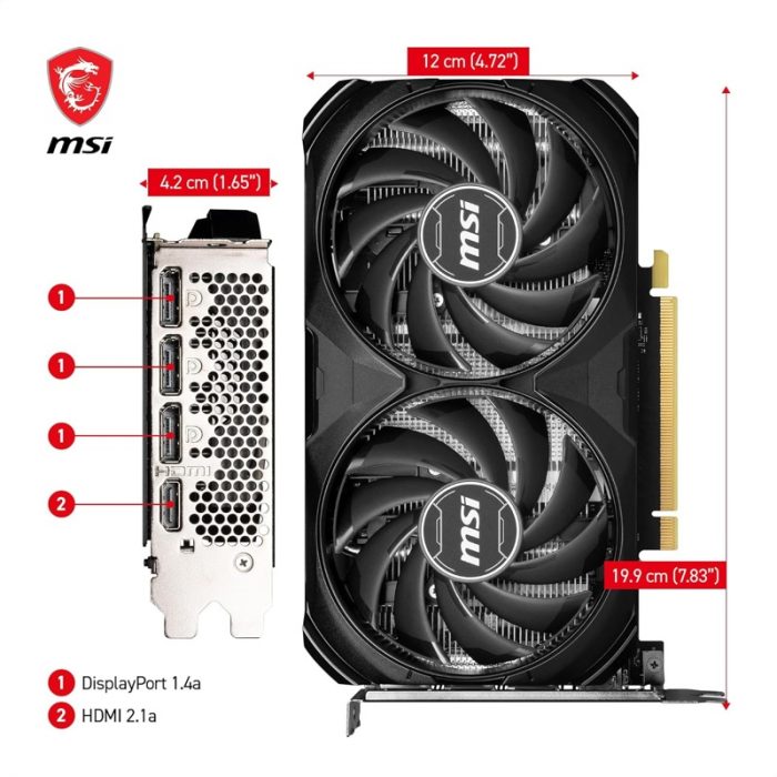 MSI GeForce RTX 4060 Ti 16GB GDDR6 Tarjeta Gráfica - Imagen 24