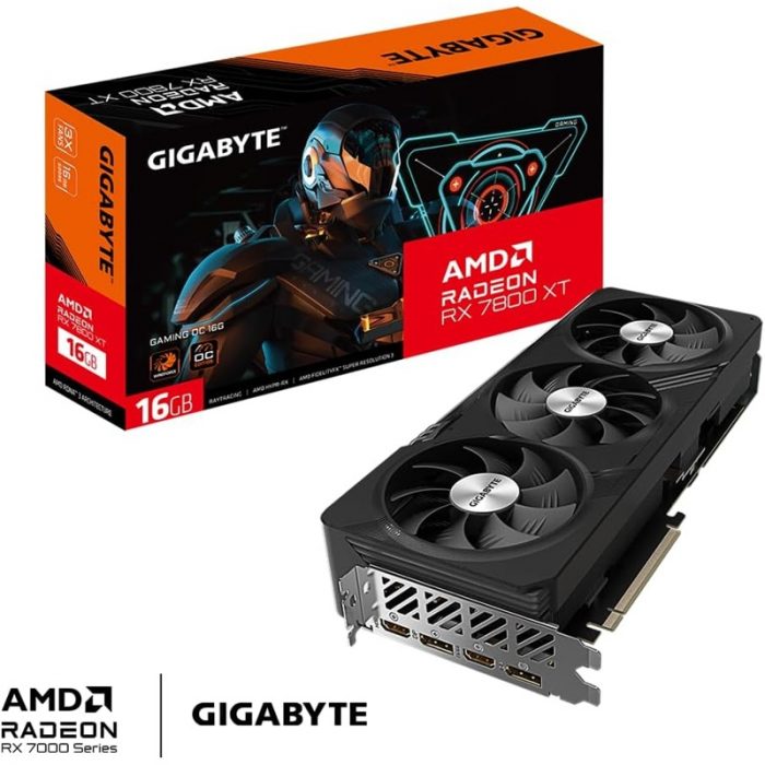 Gigabyte Radeon RX 7800 XT Gaming OC 16GB GDDR6 Tarjeta Gráfica - Imagen 2