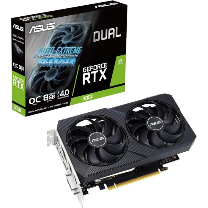 ASUS Dual GeForce RTX 3050 8GB GDDR6 Tarjeta Gráfica - Imagen 1