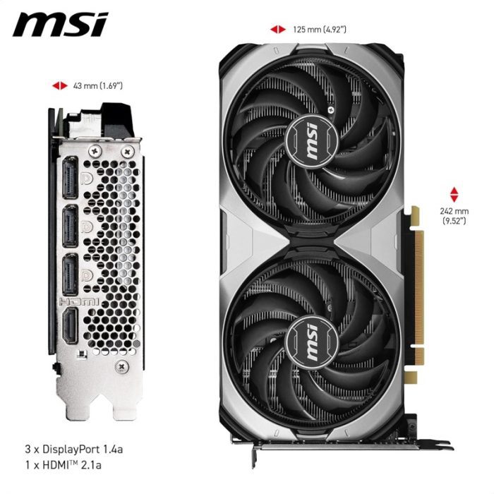 MSI GeForce RTX 4070 12GB Tarjeta Gráfica - Imagen 19