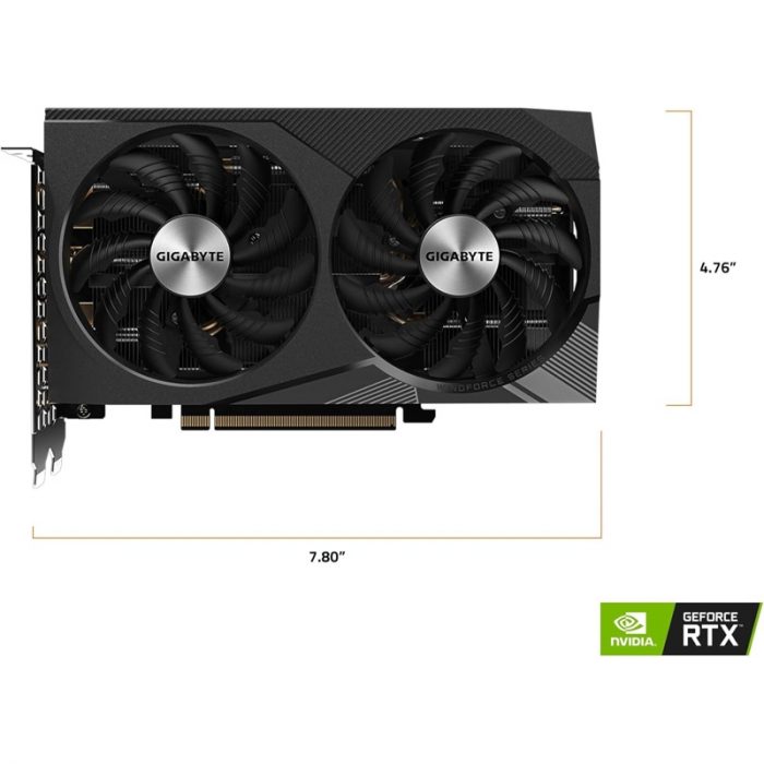Gigabyte GeForce RTX 3060 WINDFORCE OC 12GB Tarjeta Gráfica - Imagen 8