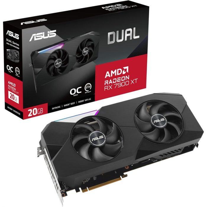 ASUS Dual Radeon RX 7900 XT-O 20GB GDDR6 Tarjeta Gráfica - Imagen 1