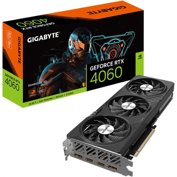 Gigabyte GeForce RTX 4060 GAMING OC 8GB GDDR6 Tarjeta Gráfica - Imagen 1