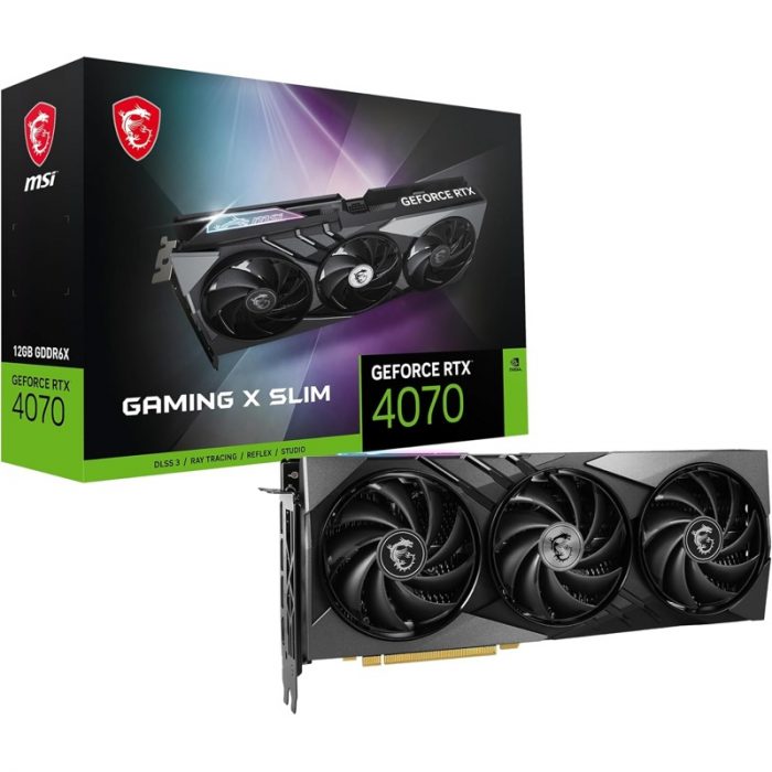 MSI GeForce RTX 4070 12GB Tarjeta Gráfica - Imagen 1