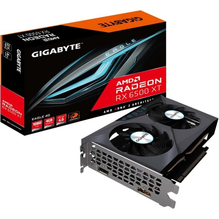 Gigabyte Radeon RX 6500 XT Eagle 4GB GDDR6 Tarjeta Gráfica - Imagen 1