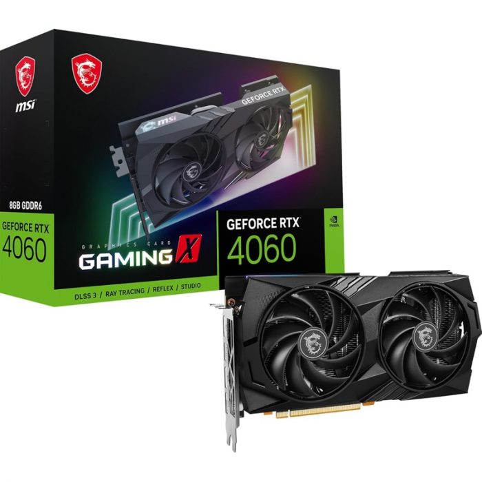 MSI GeForce RTX 4060 8GB GDDR6 Tarjeta Gráfica - Imagen 1