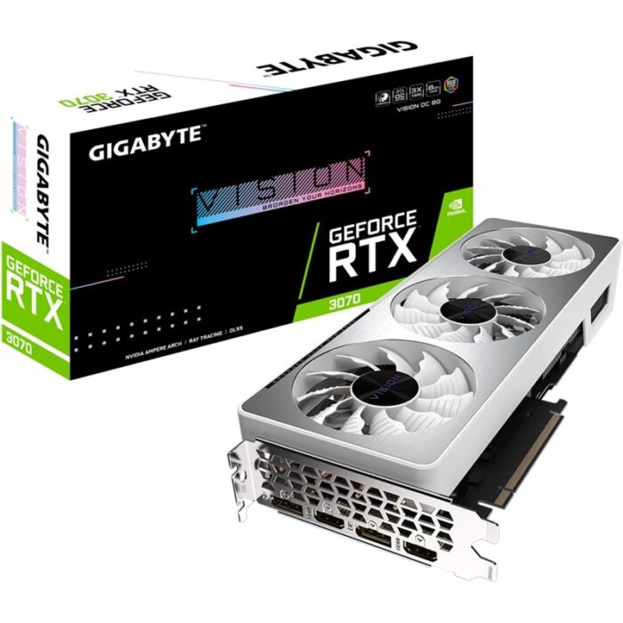 Gigabyte GeForce RTX 3070 VISION OC 8GB GDDR6 Tarjeta Gráfica - Imagen 1