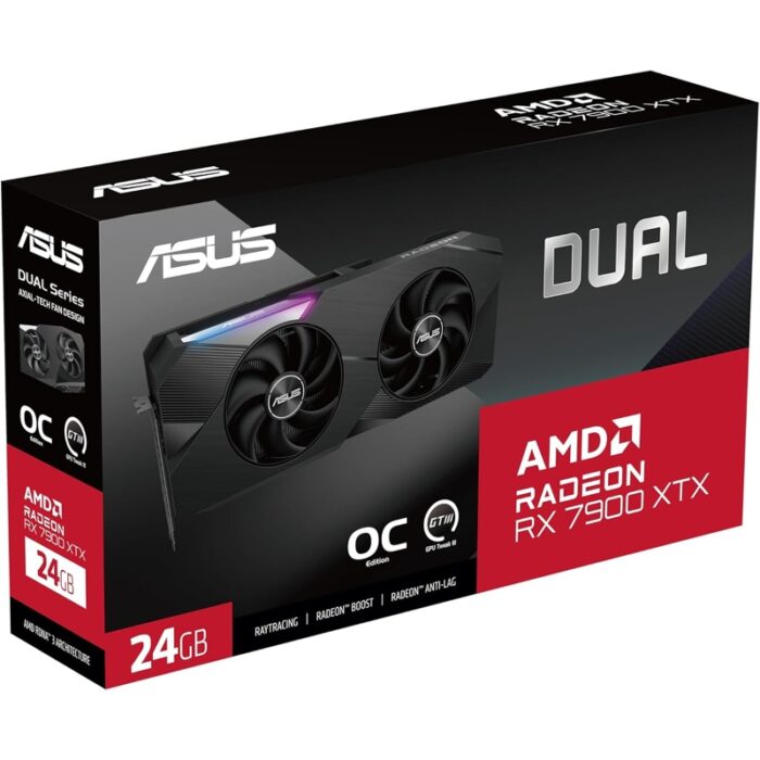 Asus Dual Radeon RX 7900 XTX OC 24GB GDDR6 Tarjeta Gráfica - Imagen 2