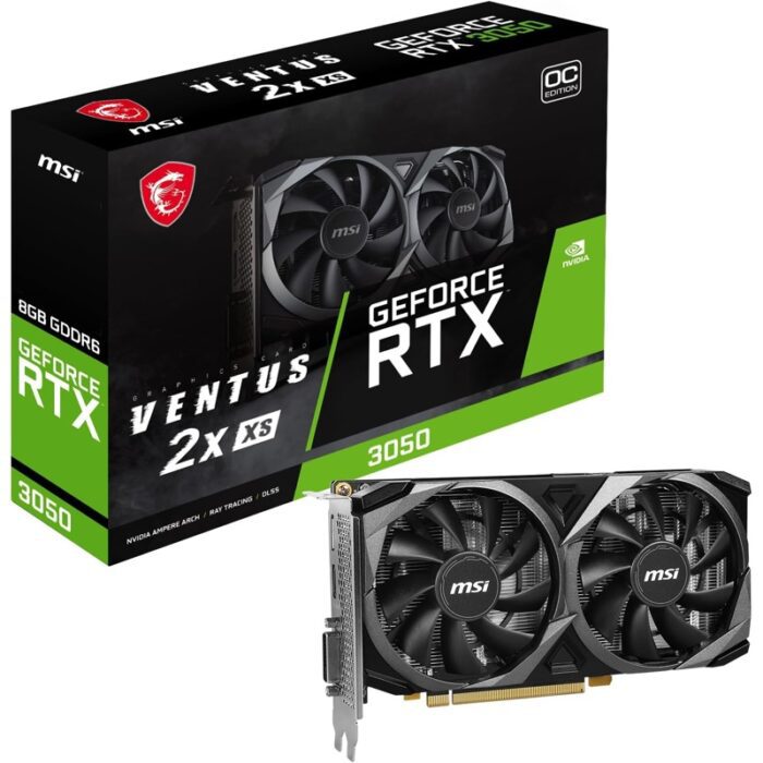 MSI GeForce RTX 3050/3060 Ventus 2X/LP 6G/8G/12G OC Tarjeta Gráfica - Imagen 30