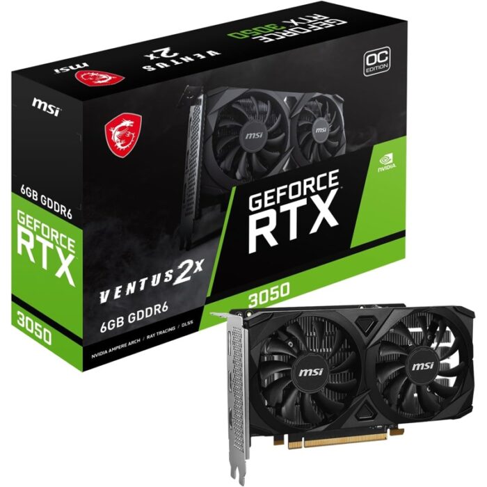 MSI GeForce RTX 3050/3060 Ventus 2X/LP 6G/8G/12G OC Tarjeta Gráfica - Imagen 29