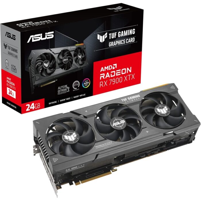 ASUS TUF Gaming Radeon RX 7900 XTX 24GB GDDR6 Tarjeta Gráfica - Imagen 1