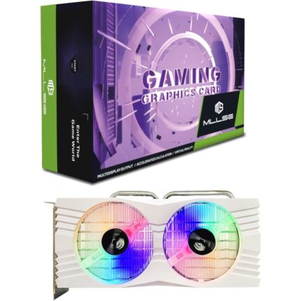 Mllse Radeon RX 580 8GB GDDR5 PCIe 3.0 Gaming Tarjeta Gráfica