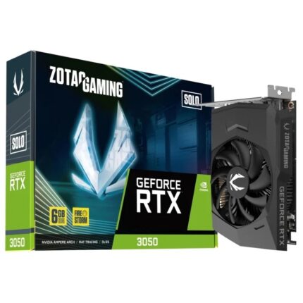 Zotac GeForce RTX 3050 Solo 6GB GDDR6 Tarjeta Gráfica