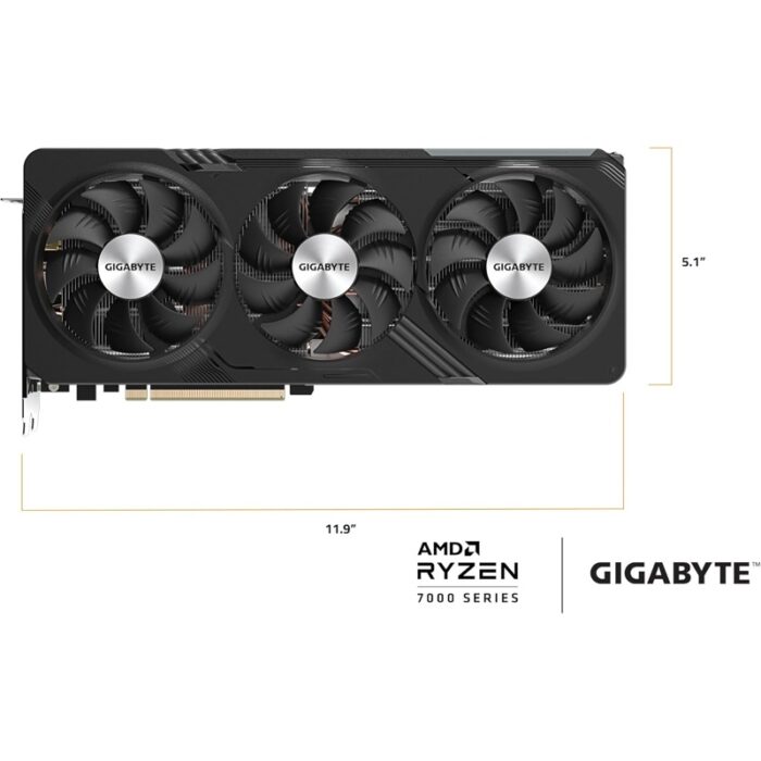 Gigabyte Radeon RX 7700 XT Gaming OC 12GB GDDR6 Tarjeta Gráfica - Imagen 6