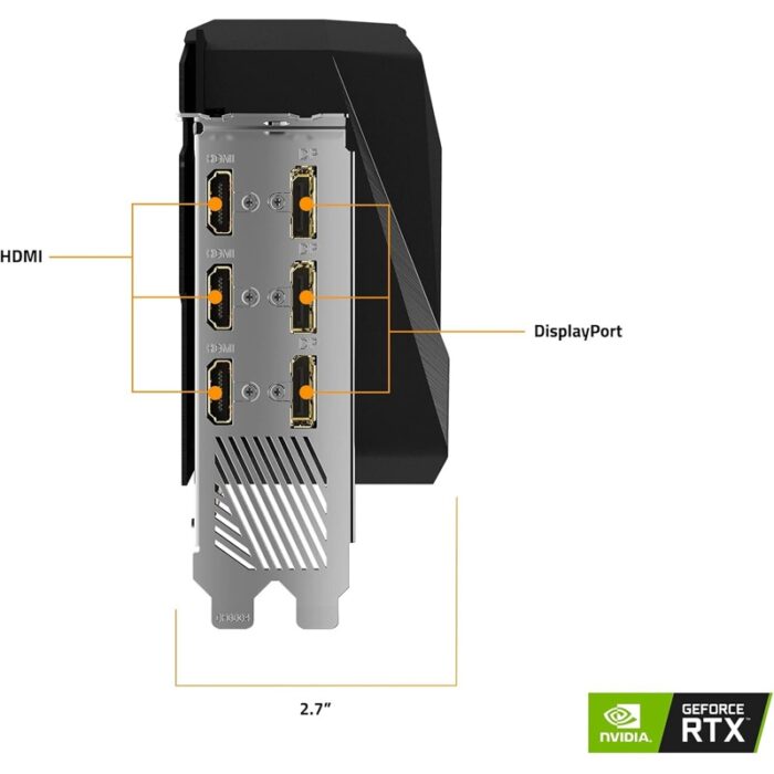Gigabyte AORUS GeForce RTX 3070 Ti Master 8GB GDDR6X Tarjeta Gráfica - Imagen 6